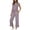 Purple, variant on Summer Outfits for Women,Casual Soft Jogger Pants and Tank Top Outfit, Comfortable Solid Color Streetwear Tracksuit with Drawstring Waist,2 piece Lounge Set for Women(Beige,M)