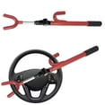 thumbnail image 2 of Verrou de Sécurité Robuste pour Voiture Dispositif Antivol pour Voiture Verrou de Volant Télescopique en Forme de U Réglable Rétractable, 2 of 5