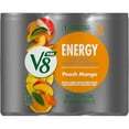 thumbnail image 4 of V8 +Energy Peach Mango Energy Drink, 8 fl oz Can (Pack of 6), 4 of 4