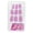 LG07 Multicolor Glitter, variant on Riousery 24Pcs False Nails Coffin Long Fake Glitter French Ballerina Artificial Tips for Women Nail Salons DIY Nail Art 12 Sizes LG07 (4.72 inches / 12 cm Length)