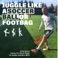 thumbnail image 2 of Entrenador de fútbol Birdie Kickit Original Play para todas las edades, rojo, 2 of 8