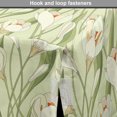 thumbnail image 4 of Garden Art Dog Crate Cover, Spring Flowers Bouquet Crocuses with Healthy Fresh Petals Botanical, Easy to Use Pet Kennel Cover for Dogs, 35" x 23" x 27", Pale Green Cream Orange, by Ambesonne, 4 of 6