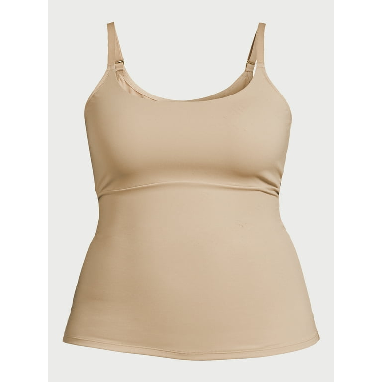Joyspun Women's Stretch Shaping Cami, Sizes S to 3X, New Joyspun Women's Stretch Shaping Cami, Sizes S to 3X, New