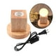 thumbnail image 5 of Lámpara de escritorio de madera Estilo retro E27 Yuyangstore Pie de lámpara de mesa 10x6x6cm, 5 of 8