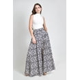 thumbnail image 1 of Pantalon tipo palazzo Roman Fashion /Juvenil, 2632 (Marino geometrico) azul marino CH, 1 of 5