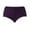 Purple, variant on Odeerbi Shorts for Women Workout Shorts Yoga Pants Basic Slip Bike Compression Leggings Solid Capris Black