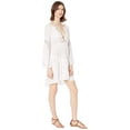 thumbnail image 2 of O'Neill Saltwater Solids bell sleeve beach dress cover-up XL White, 2 of 3