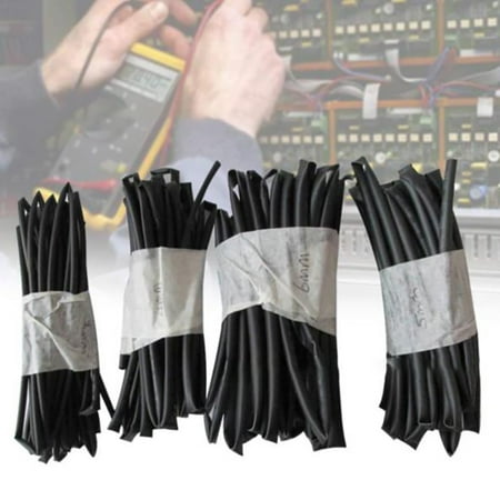 

4 x 1 meter lenghts heat shrink tubing 3mm 4mm 5mm 6mm