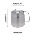 thumbnail image 3 of Stainless Steel Filter Oil Pot Sanding Household With Cover Filter Kitchen Can Be Filter Oil Pig Oil Tank 304 Oil Storage Tank, 3 of 6