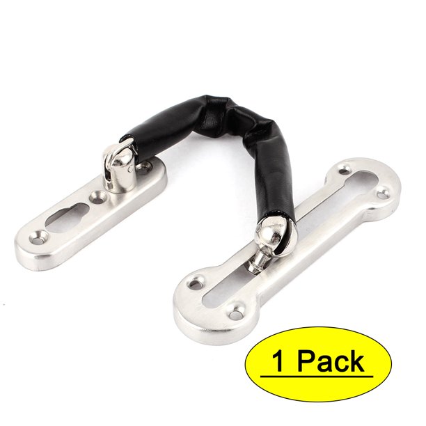 Unique Bargains Home Security Locking Slide Bolt Chain Door Guard