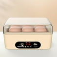 thumbnail image 1 of Desktop Poultry Hatcher USB Rechargeable Egg Turner Small Digital Egg Incubator 5 Manual Egg Turning, 1 of 10