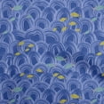 thumbnail image 1 of oneOone Tissu Jersey Coton Bleu Matériel de Robe de Mer Tissu Imprimé Tissu au Mètre 58 Pouces de Large, 1 of 4