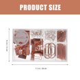 thumbnail image 4 of MasteelfCA 1 Box Creative Paper Clips Binder Clips Thumbtack Set Practical Stationeries, 4 of 8