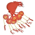 thumbnail image 2 of Lantern Decoration, Convenient Foldable  Luck Red Lanterns Delicate  For Traditional Festivals, 2 of 8
