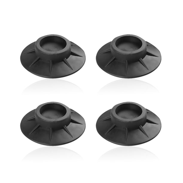 Naiovety Almohadilla para pies de lavadora, alfombrilla Universal a prueba de golpes para interior, hogar, sala de estar, secador, refrigerador, Suministros de limpieza para el hogar