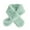 Mint Green, variant on Naierhg Winter Scarf Solid Color Wide Korean Style Kids Scarf Autumn Winter Double-sided Imitation Rabbit Fur Cross Collar Scarf Beige