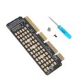 thumbnail image 4 of NVME Riser Card With Cooling Holes Supporting Various PCI-E Protocols Compatible With 2230 / 2242 / 2260 / 2280 Long And Short M.2NVME Protocol Hard Disk., 4 of 8
