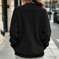 thumbnail image 5 of cocolona Womens Zipper Cardigan Sweater Trendy Crew Neck Long Sleeve Casual Sweater Knit Warm Fall Winter Cardigan, 5 of 6