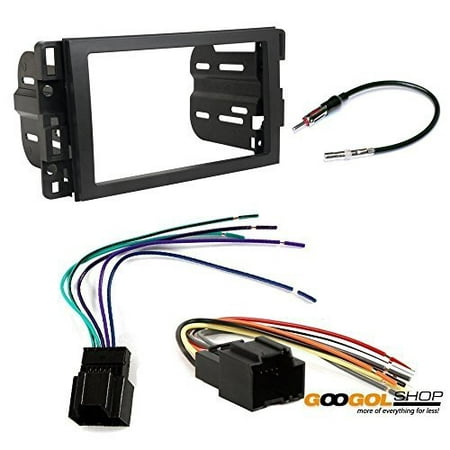 chevrolet 2007 - 2013 silverado (does not fit 2007 classic or older body styles) car stereo dash install mounting kit wire harness radio