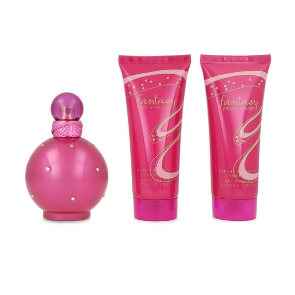 Z4 SET BRITNEY SPEARS FANTASY 3PZS 100ML EDP SPRAY/ SHOWER GEL 100ML/ CREMA CORPORAL 100ML