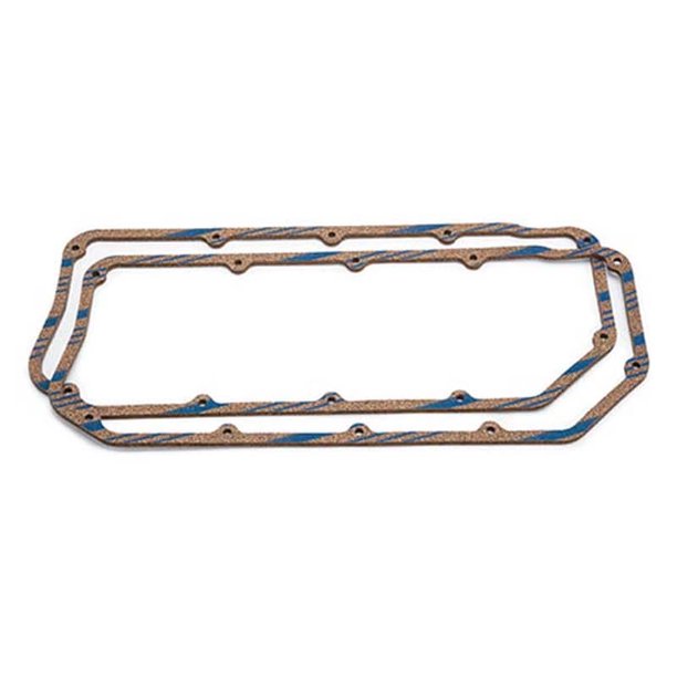 Edelbrock Gaskets Valve Covers Chrysler 426572 Hemi Gen II Blue Stripe Cork/Rubber Set