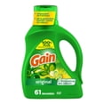 thumbnail image 2 of Gain Liquid Laundry Detergent, Original Scent, 61 loads, Freshness + Odour Fighting, High efficiency washing machine iquid cleaning soap, 2 of 23
