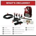 thumbnail image 2 of Atrix Turbo Canister Vacuum with 3-Stage HEPA Filtration System, Red AHC-1, 2 of 5