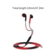 thumbnail image 2 of Auriculares con cable reducción de ruido juego de disparos estéreo auriculares de 3,5 mm en la oreja herramienta de juego accesorios de computadora de escritorio rojo y negro Vogacara EL005940-02, 2 of 7