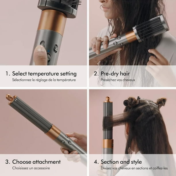 Dyson Airwrap マルチスタイラー Completeストレージバッグ付 Dyson Airwrap Multi-Styler Complete Long - Walmart.ca