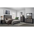 thumbnail image 5 of Miekor Furniture Soluto Grey And Black King Bed 90867, 5 of 5