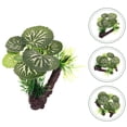 thumbnail image 5 of KAKOWELY Terrario de plantas artificiales para reptiles, decoración de peceras, paisaje, adorno vegetal, 5 of 5