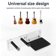 thumbnail image 3 of Clear Acrylic Electric Guitar Wall Hangers Guitar Hook Holder Guitar Wall Mount for Guitar Ukulele Pipa Bass, 3 of 5