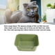 thumbnail image 4 of Bandeja De Para Gatos Con Parte Superior Abierta, Lados Altos De Entrada Baja, Caja De Antisalpicaduras Para Mascotas, Orinal Para Gatos, Caja De Abierta Para, 4 of 7