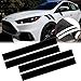 thumbnail image 3 of Xotic Tech Fender Stripes Hash Marks Vinyl Decal Universal Compatible with Car Truck Sticker Racing Stripe(Black), 3 of 4