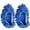 Navy Blue-1 Pair, variant on (5 Pairs)10pcs Mop Slippers Shoes Cover, Soft Washable Reusable Microfiber Foot Socks Floor Dust Dirt Hair Cleaner for Bathroom Office Kitchen House Polishing Cleaning