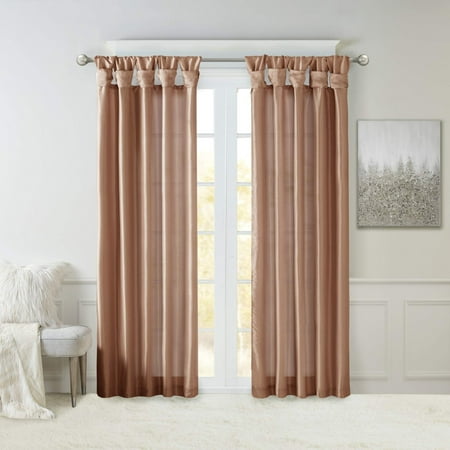 UPC 675716714963 product image for Home Essence Lillian Twist Tab Lined Window Curtain | upcitemdb.com