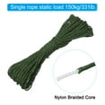 thumbnail image 3 of Uxcell 65 Feet Reflective Guyline Camping Paracord 3mm Nylon Tent Cord Guyline Rope Green, 3 of 6