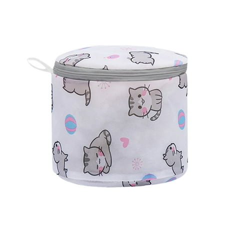 

Laundry Storage Bag Underwear Bra Washing Machine Bag Mesh Travel Folding Laundry Basket A5