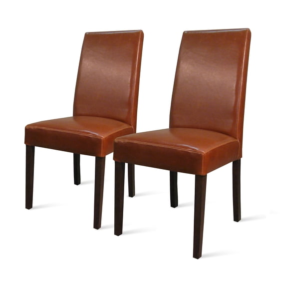 Hartford Parson Dining Chair With Wenge Brown Legs (Set of 2), Multiple Colors