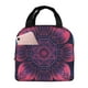 thumbnail image 1 of Easygdp Bohemian Vintage Pattern Bolsa Térmica Premium - Tela Oxford Impermeable, Gran Capacidad, Bolsillo Frontal, Unisex para Trabajo, Escuela, Actividades al Aire Libre y Picnics, 1 of 8