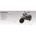 thumbnail image 4 of Massimo MB200CC Engine Mini Trail Bike MX Street Motorcycle CARB Approved(Camo), 4 of 4