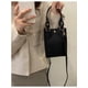 thumbnail image 5 of Bolso de mano de marca de diseñador para mujer, de moda, pequeño, cuadrado, retro, con estampado de cocodrilo, bandolera para mujer, superventas, 5 of 5