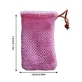 thumbnail image 3 of BVXEEP Shower Brush, Bath Brush Soap Shower Gel Bag Foaming Net Thickening Can Hang Natural Nylon Soap Storage Foaming Net Rubbing Foam Bag, 3 of 7