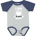 thumbnail image 3 of Inktastic I Love My Bearded Daddy for Fathers Day Boys or Girls Baby Bodysuit, 3 of 5