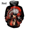 thumbnail image 5 of Sudadera con capucha con estampado 3D de Jujutsu Kaisen Gojo Satoru, pulóver neutro de talla grande para hombres y mujeres, top de moda urbana para niños, 5 of 5