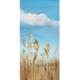 thumbnail image 2 of Isabelle Z 9x14 White Modern Wood Framed Museum Art Print Titled - Pampas I, 2 of 4
