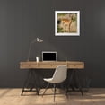 thumbnail image 4 of Dana Underdahl 4x24 White Modern Wood Framed Wall Art Titled - Impala III, 4 of 5