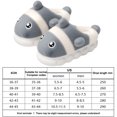 thumbnail image 4 of Pantufla Zapatillas unisex con diseño de pez payaso, suela gruesa, cálidas y esponjosas para clima frío DQrwqpou Tenis De Mujer Tenis De Hombre, 4 of 7