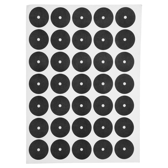 Phenofice Wear-Resistant Billiard Spot Stickers Negras Para Y Marcación En