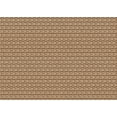 thumbnail image 1 of Ahgly Tapis Rectangulaire Lavable en Machine Rouge Brun, 4 Pieds x 6 Pieds, 1 of 7
